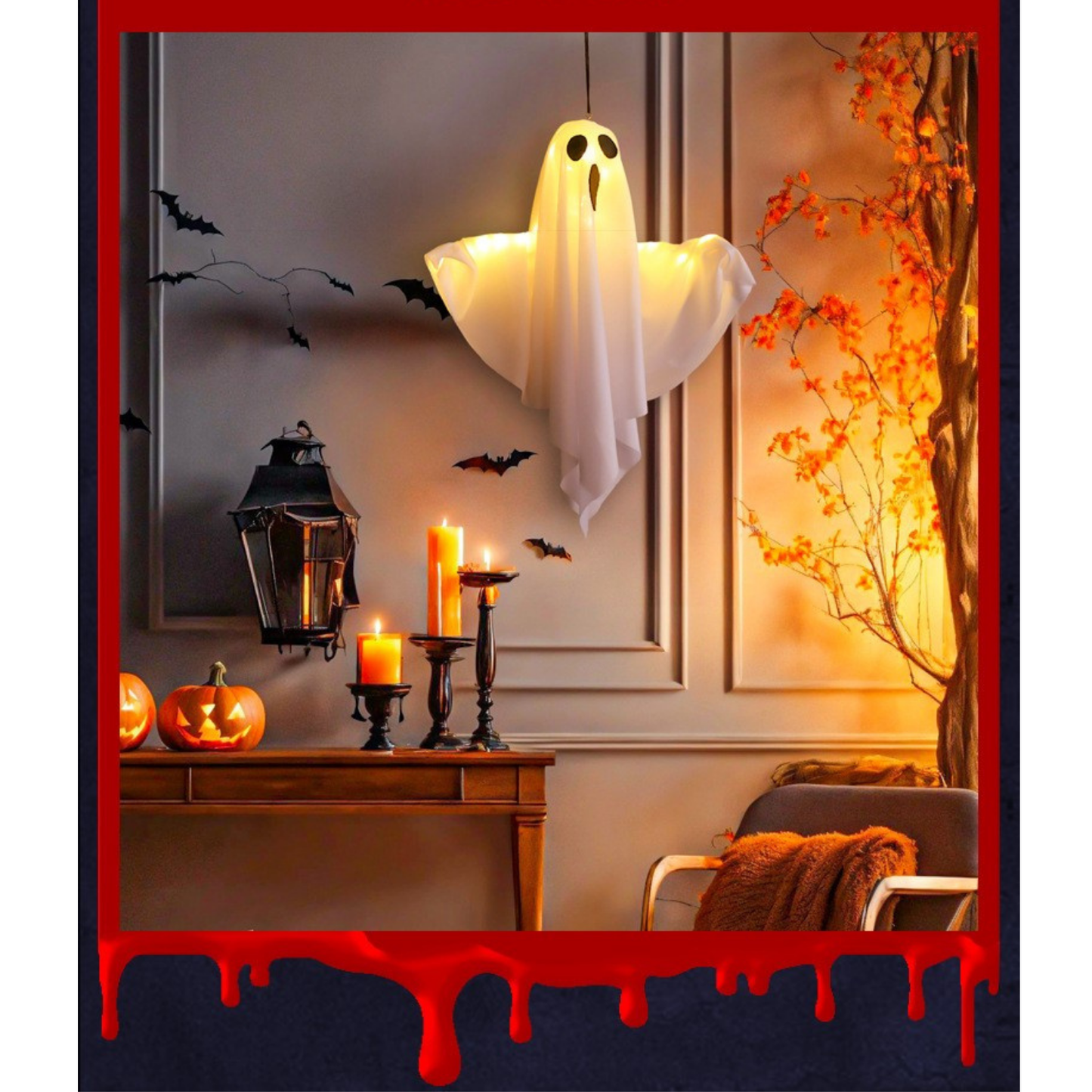 Spooky Ghost LED Décor! 👻🎃