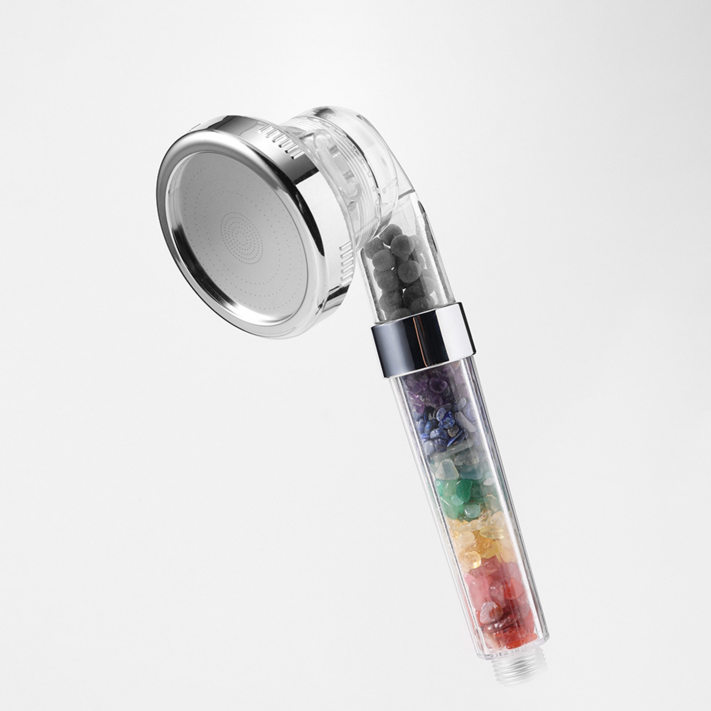 Natural Gemstone 7-Chakra Crystal Shower Head