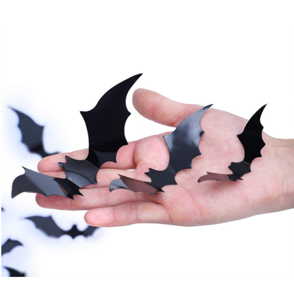 🦇 Spooky 3D Bat Wall Stickers