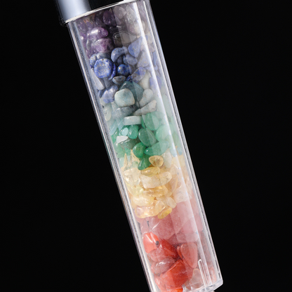 Natural Gemstone 7-Chakra Crystal Shower Head