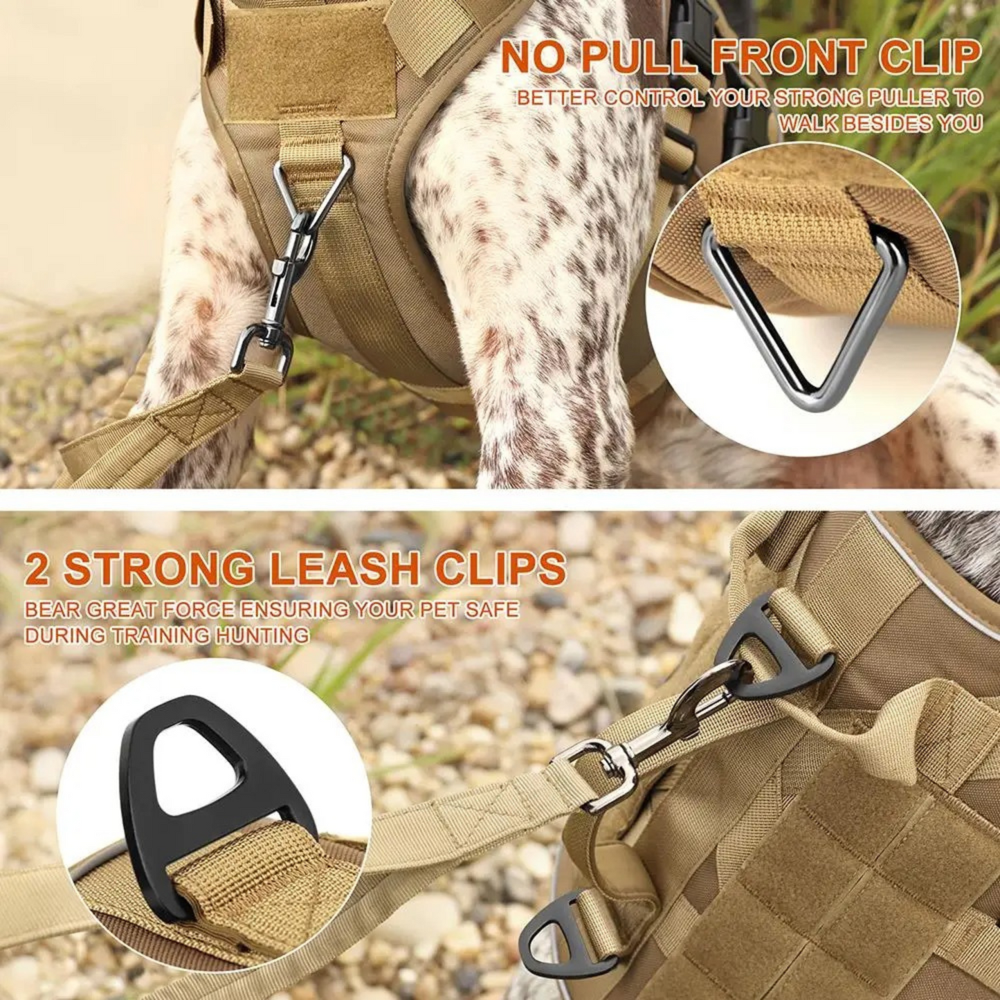 Tactical Dog Harness No Pull