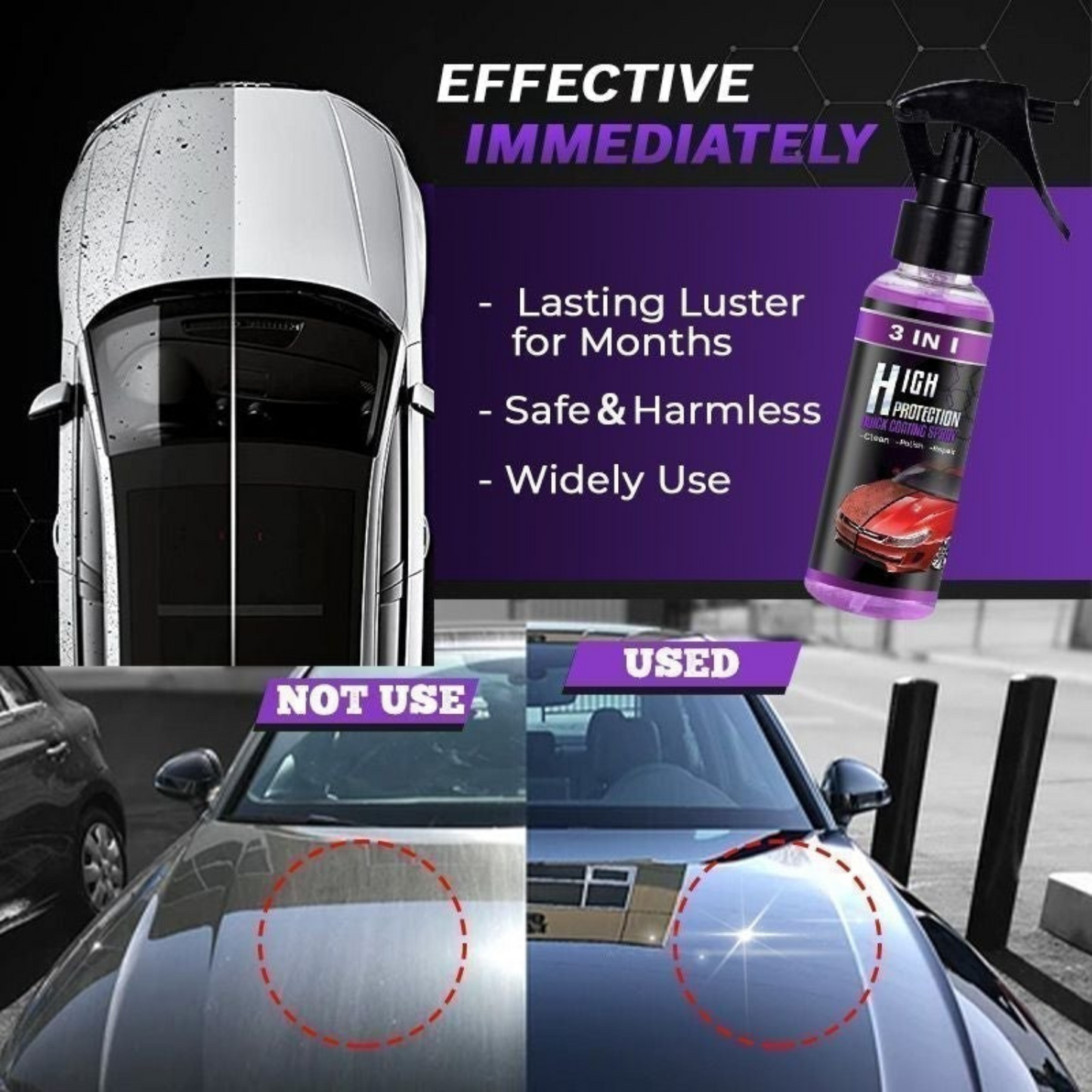 3 In 1 Car Coating Spray