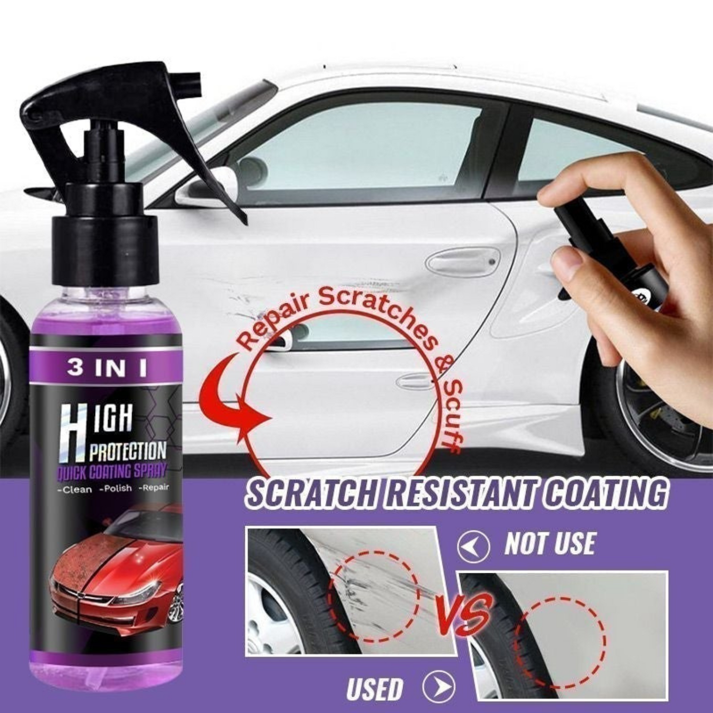 3 In 1 Car Coating Spray