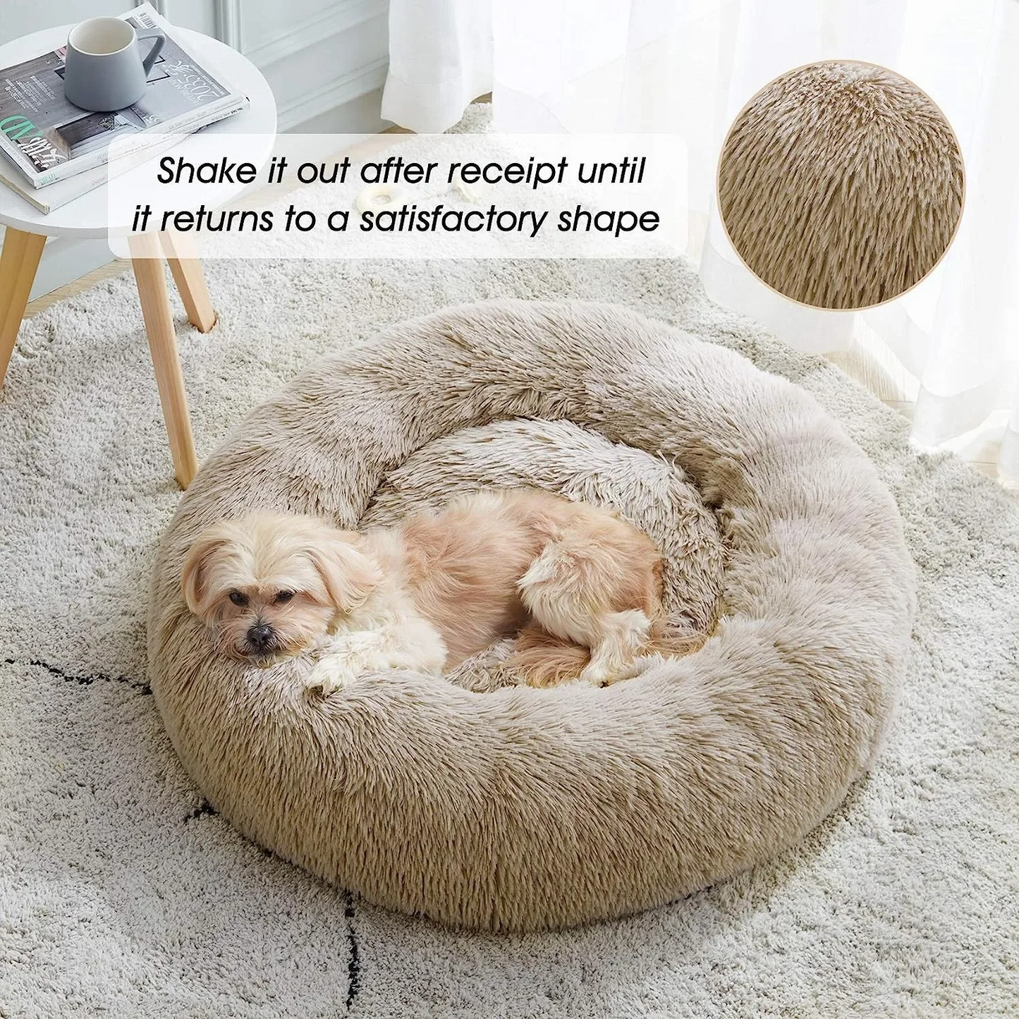 Calming Dog & Cat Bed