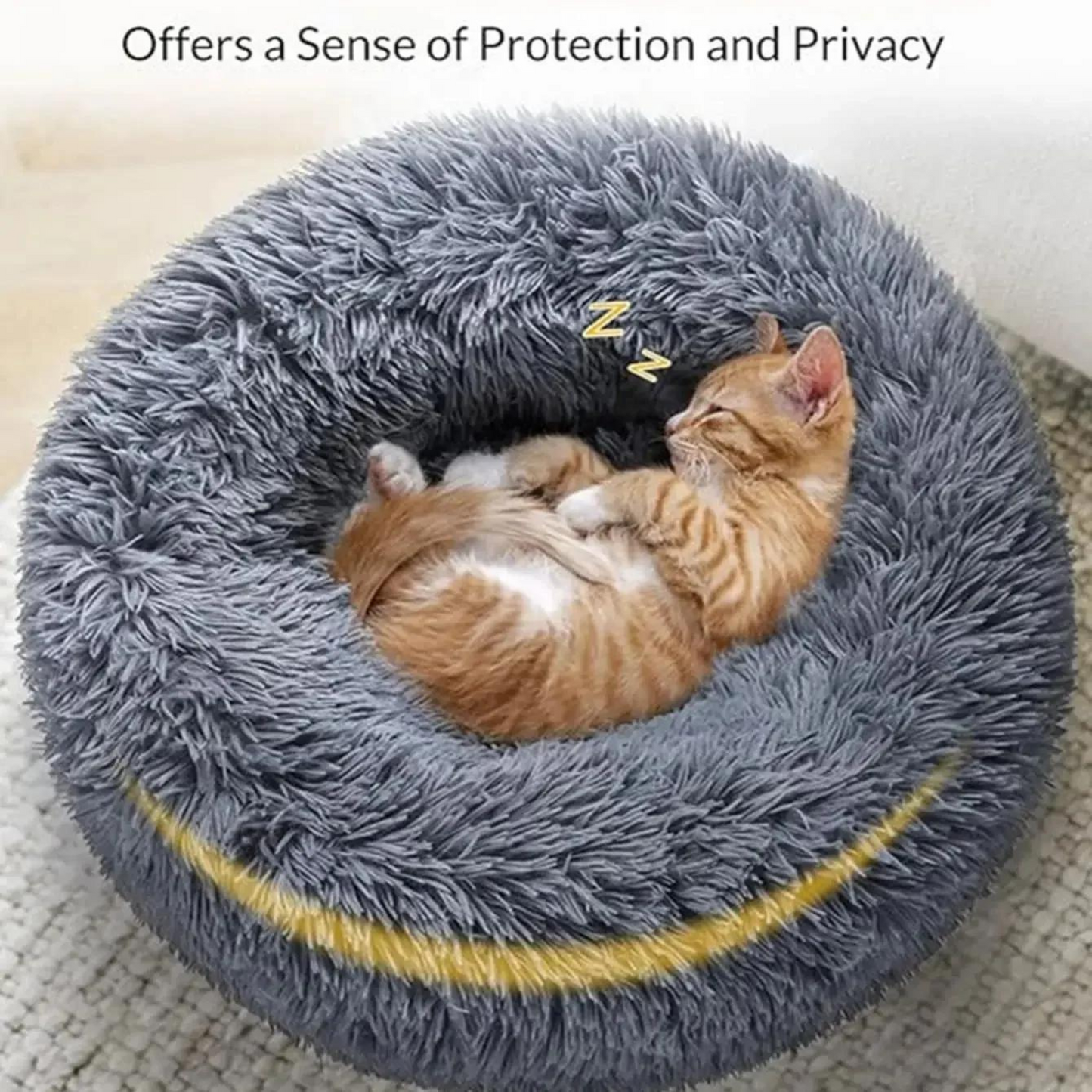 Calming Dog & Cat Bed