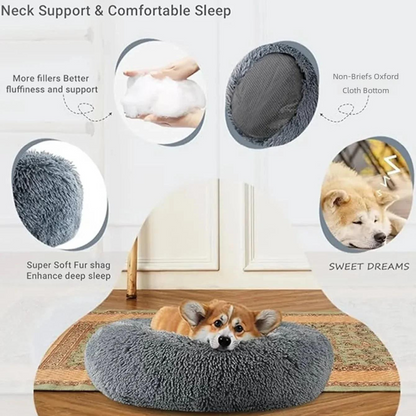 Calming Dog & Cat Bed