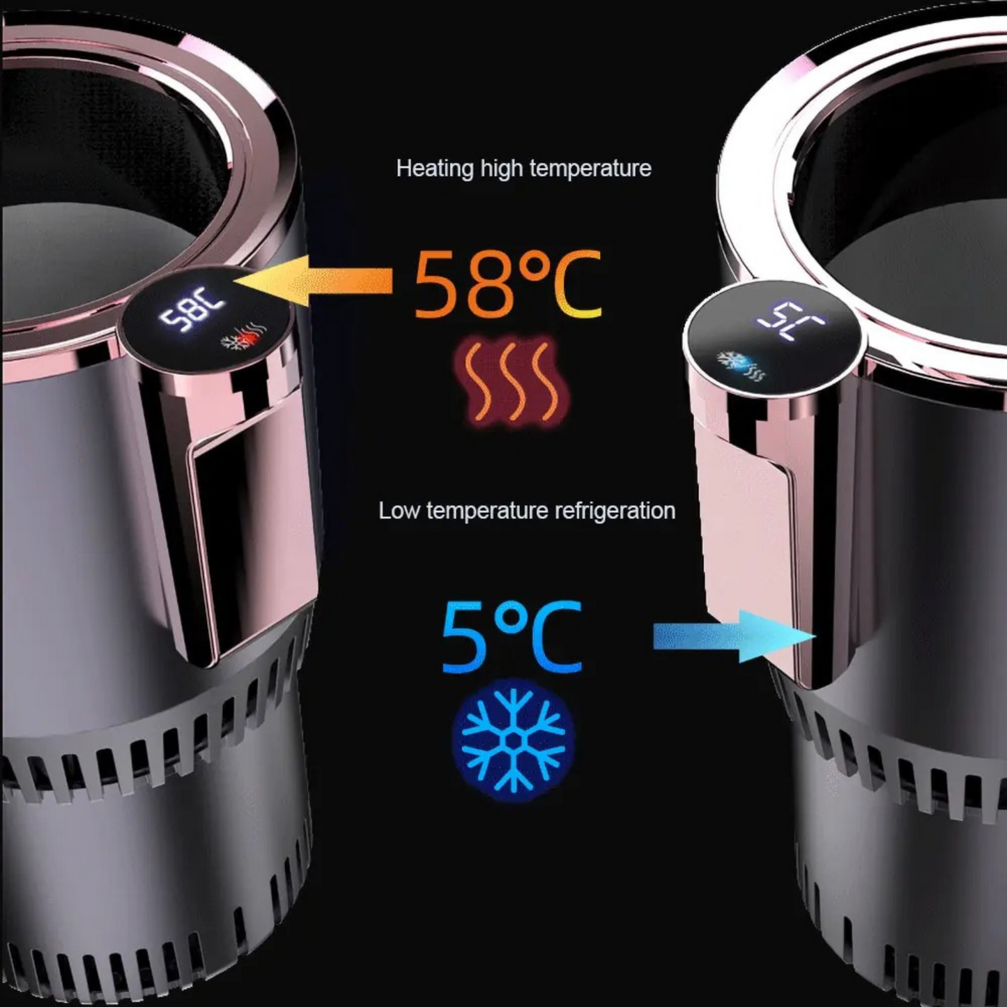 SmartCup - Heating and Cooling Car Cup Holder