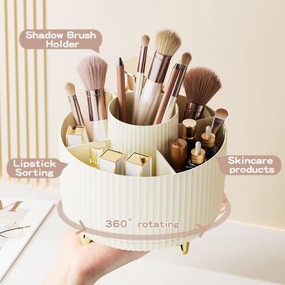 360° Rotating Makeup Organizer