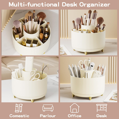 360° Rotating Makeup Organizer