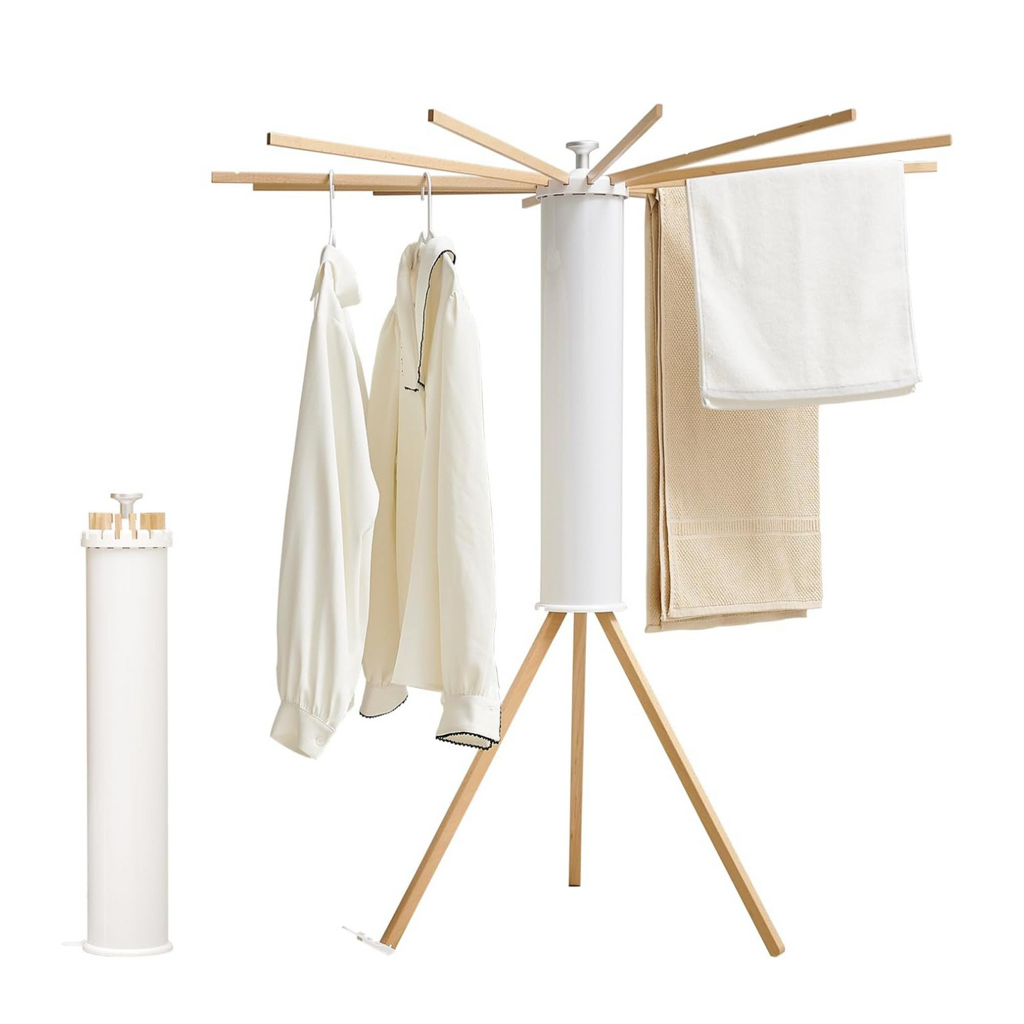 Portable Tripod Clothes Drying Rack