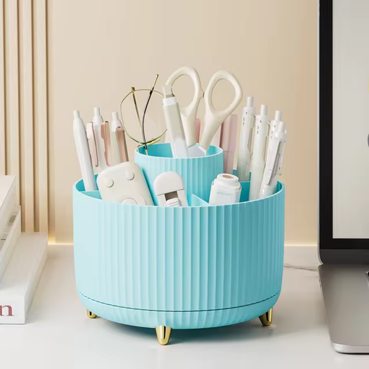 360° Rotating Makeup Organizer