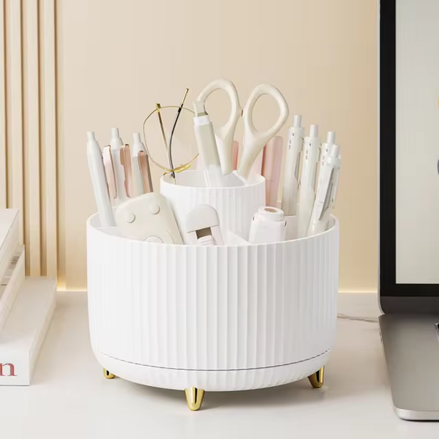 360° Rotating Makeup Organizer