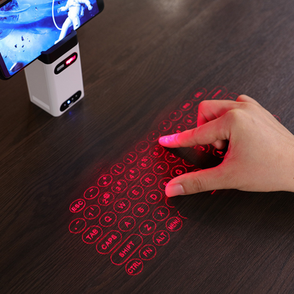 Bluetooth Wireless Laser Keyboard