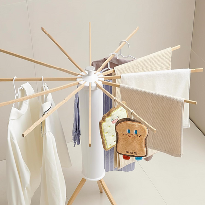 Portable Tripod Clothes Drying Rack