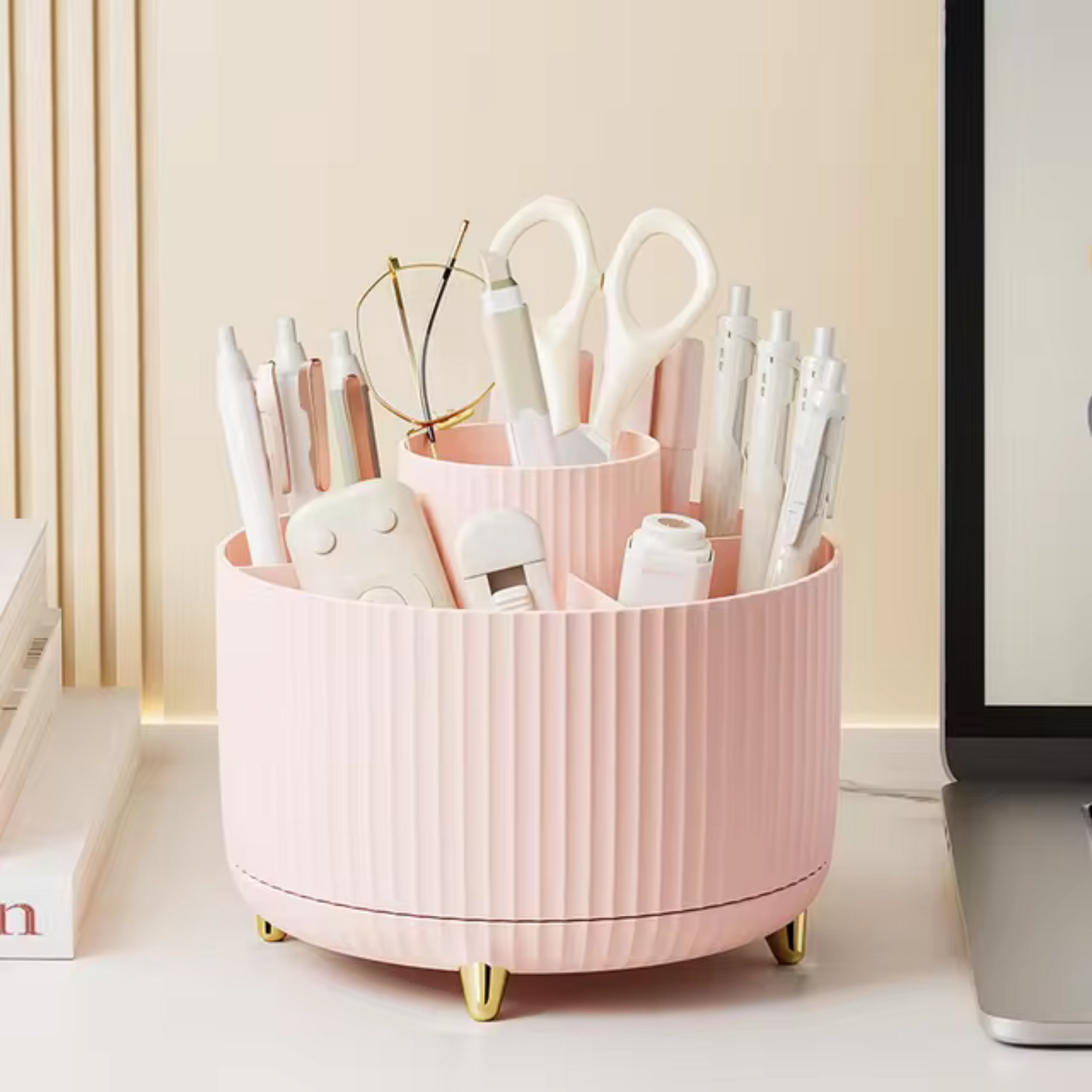 360° Rotating Makeup Organizer