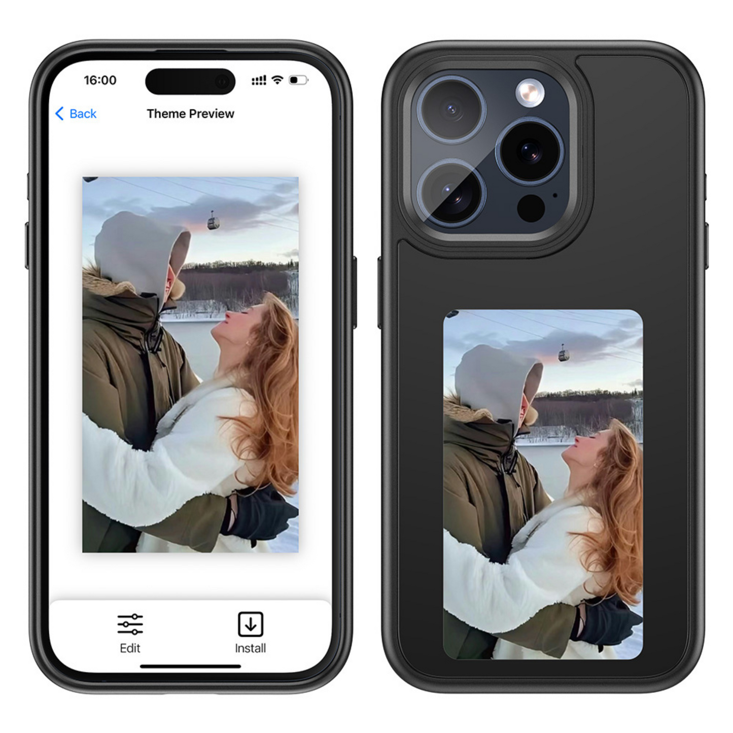 PhotoInk Case - The Original E-Ink Case for iPhone (3-ink)