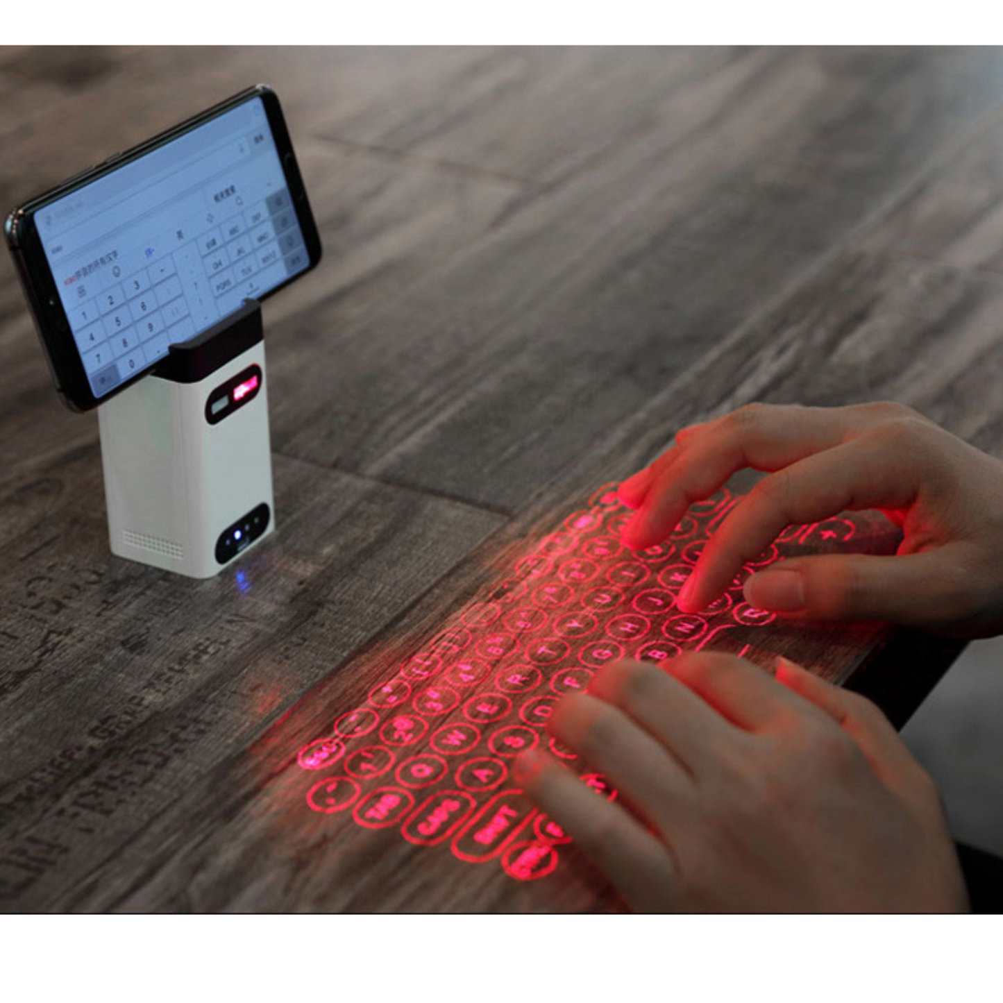 Bluetooth Wireless Laser Keyboard