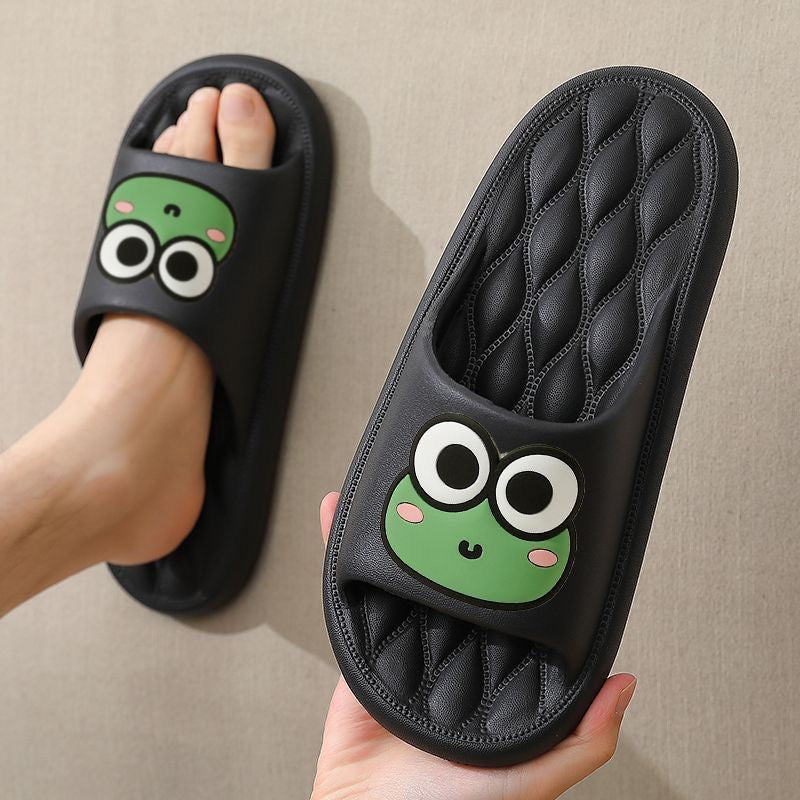 Froggy Feet: Anti-Slip Fun Flip Flops