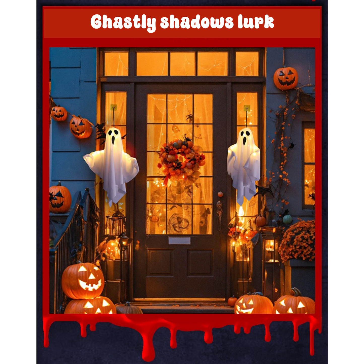 Spooky Ghost LED Décor! 👻🎃