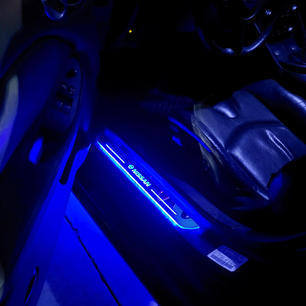 Car Door Illuminated Sill