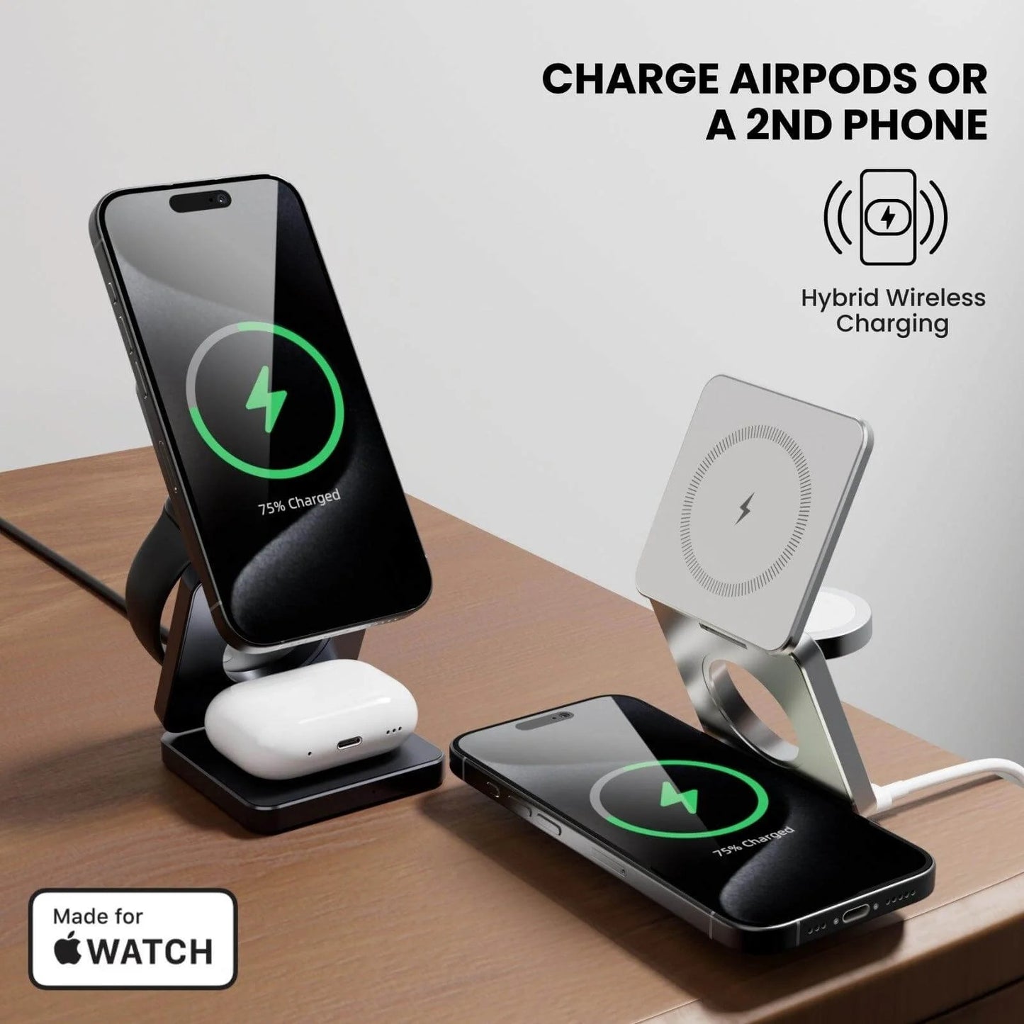 Portable 3 in 1 Wireless Charge