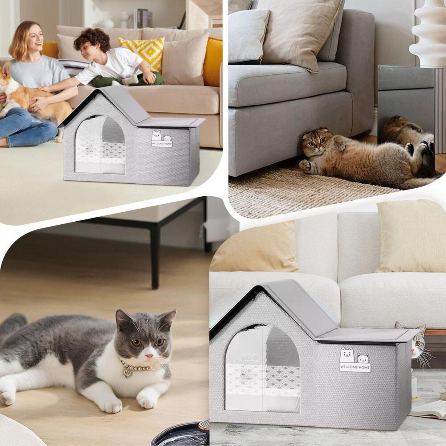 Ventilated Pet Cooling House