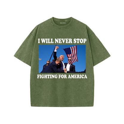 Unisex T-Shirts ,,I Will Never Stop Fighting''