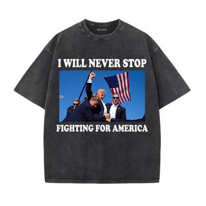 Unisex T-Shirts ,,I Will Never Stop Fighting''