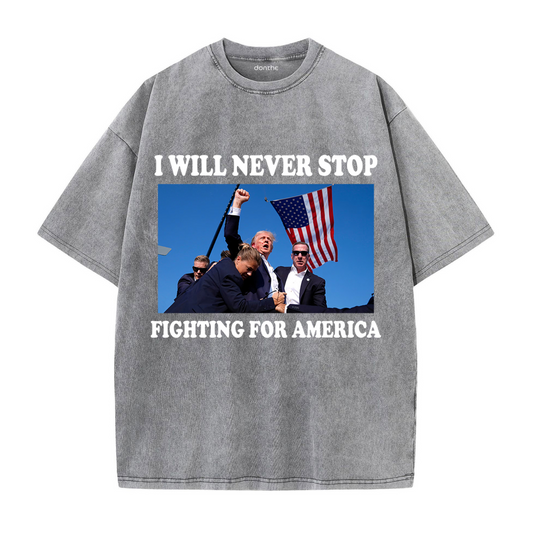 Unisex T-Shirts ,,I Will Never Stop Fighting''