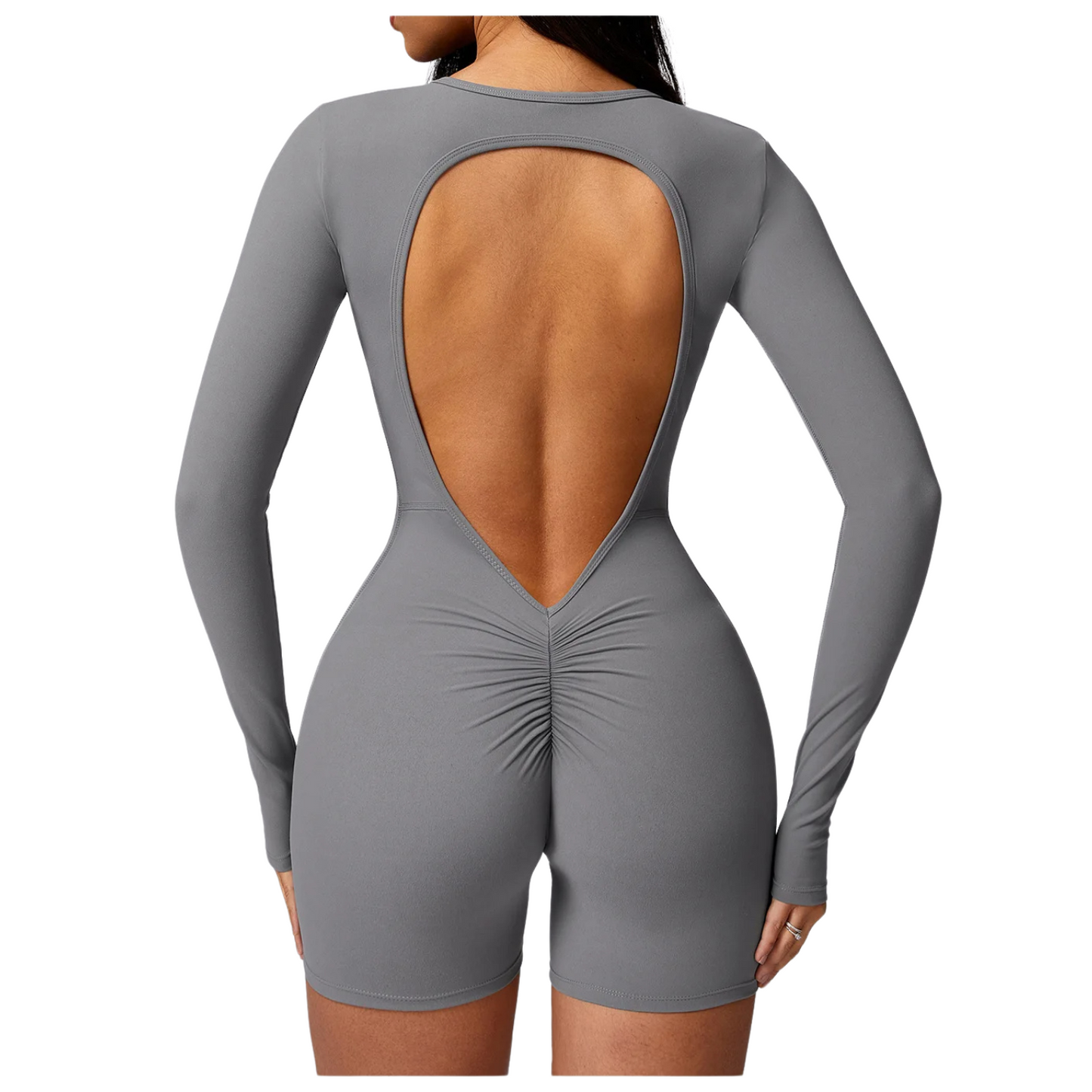 Luna Backless Fitness Jumpsuit