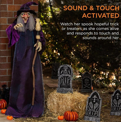 Spellbound LED Witch: Haunt Your Home