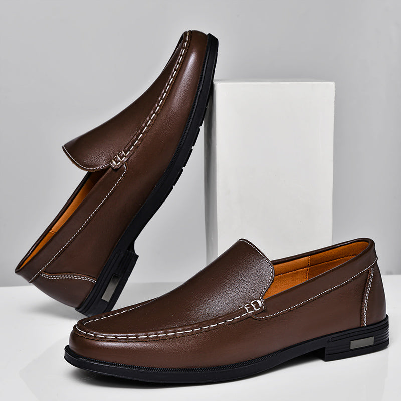 Como Artisan Leather Loafers