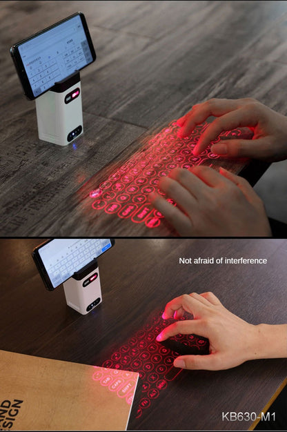 Bluetooth Wireless Laser Keyboard