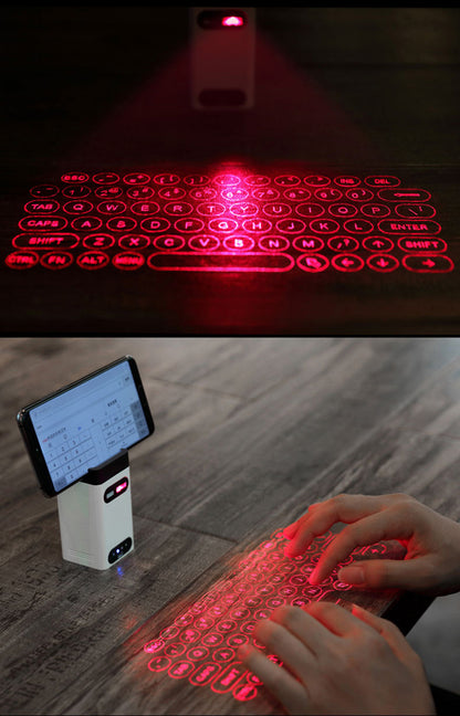 Bluetooth Wireless Laser Keyboard