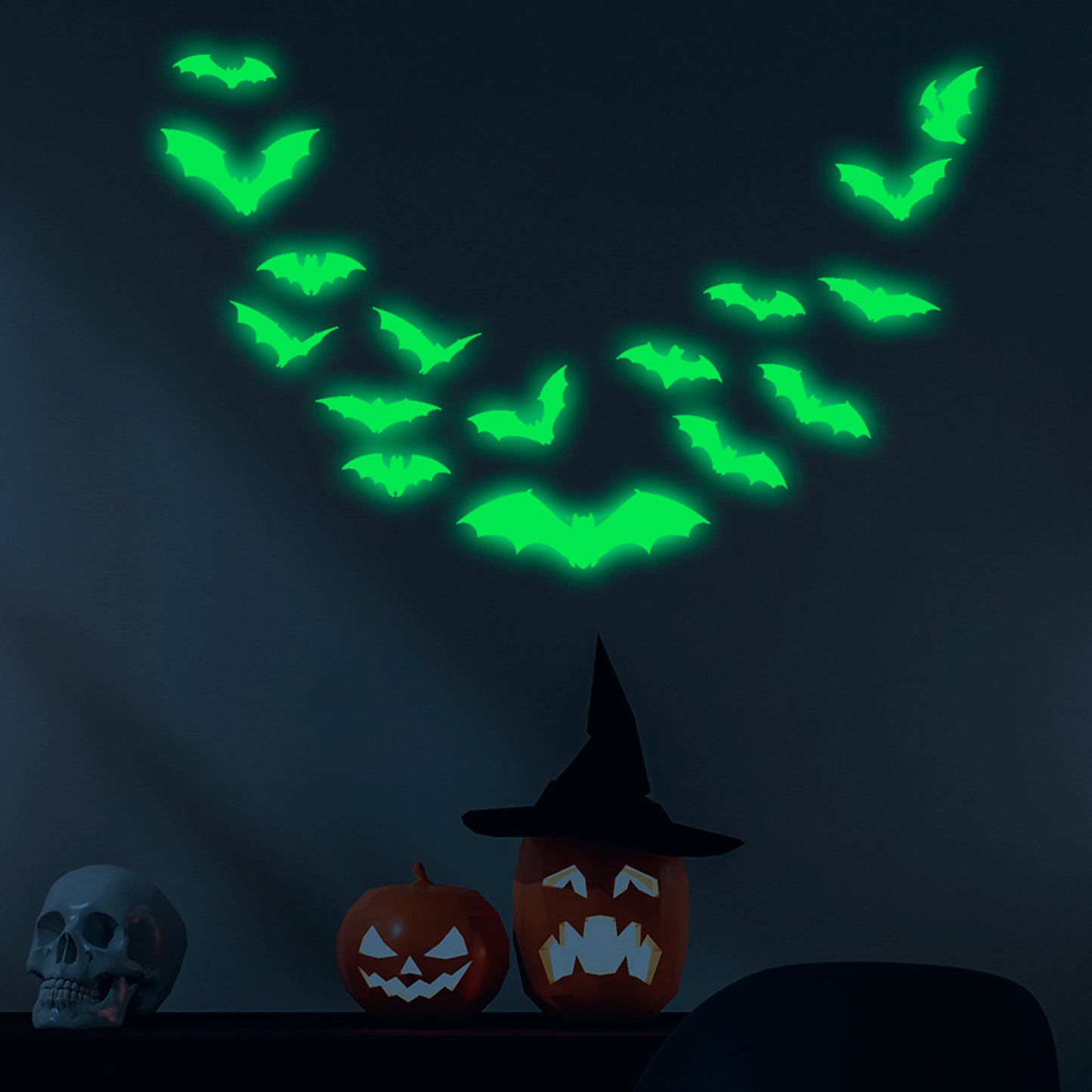 Glowing Halloween Decals 👻